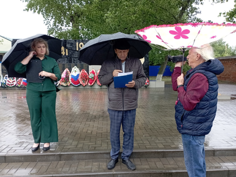 Петропавловка. 21 июня состоялось возложение венков. Петропавловка. 21 июня состоялось возложение венков.